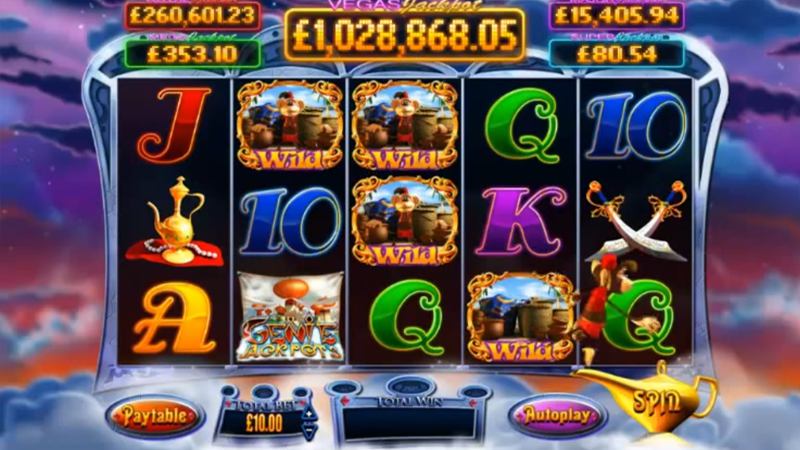 Genie Jackpots Online Slot Review